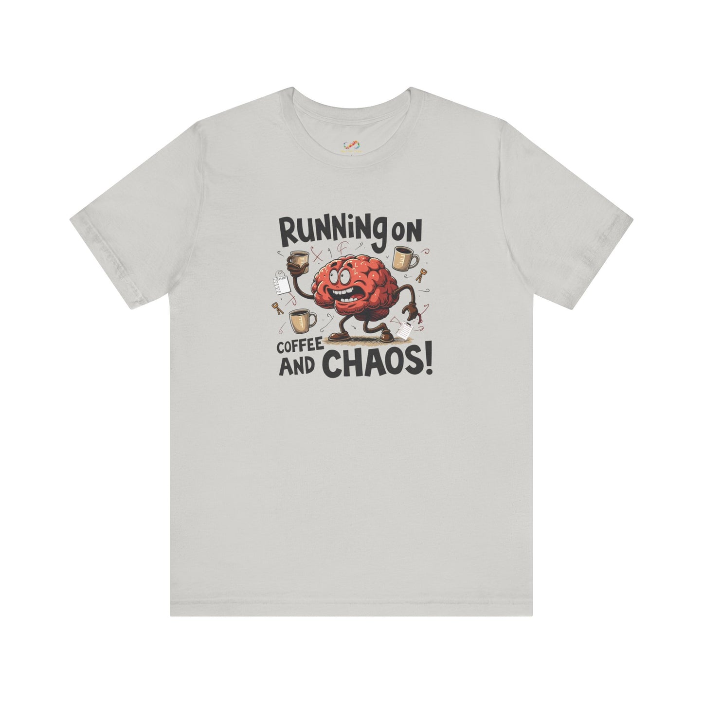 Coffee & Chaos Brain Tee
