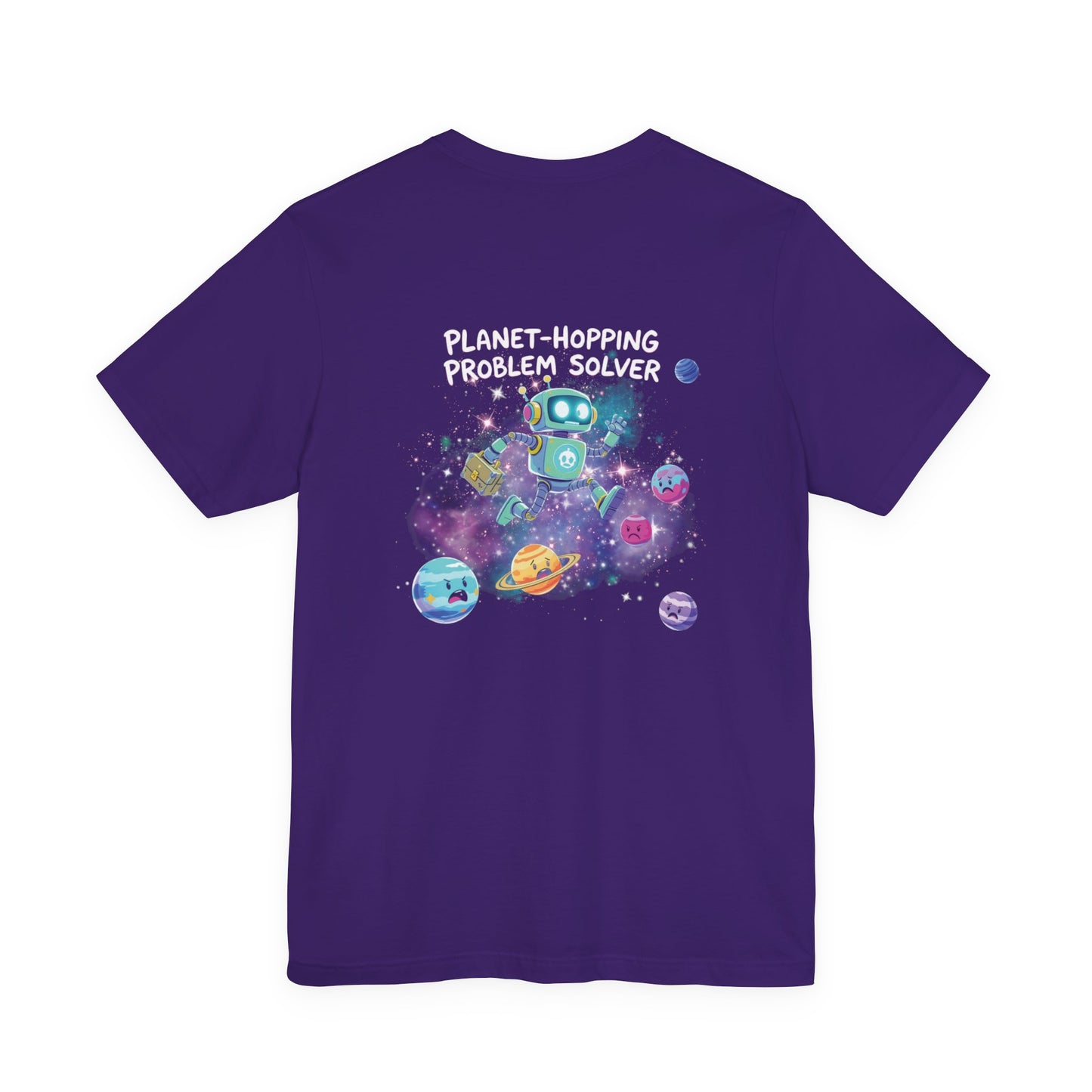 Planet-Hopping Problem Solver Tee