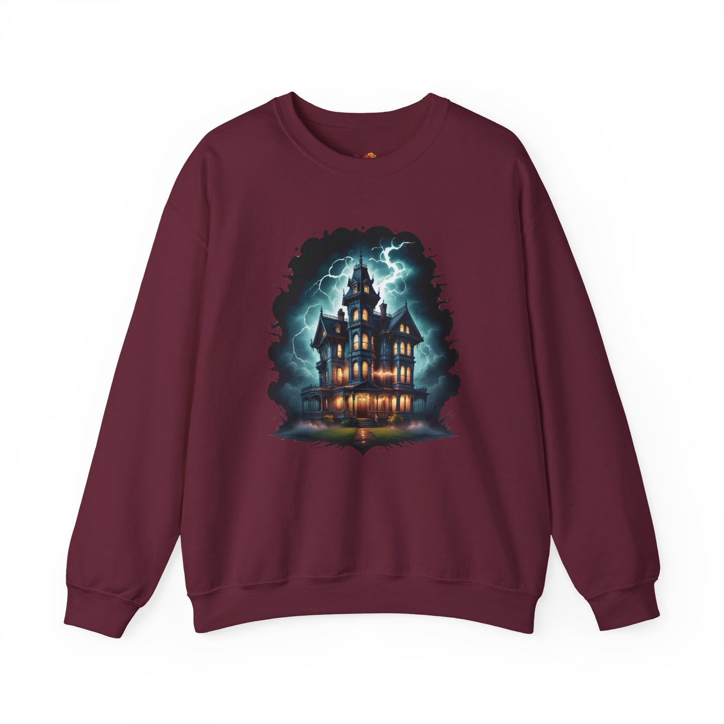 The Manor of Midnight Sweatshirt – Gothic Victorian Haunted Mansion Shirt