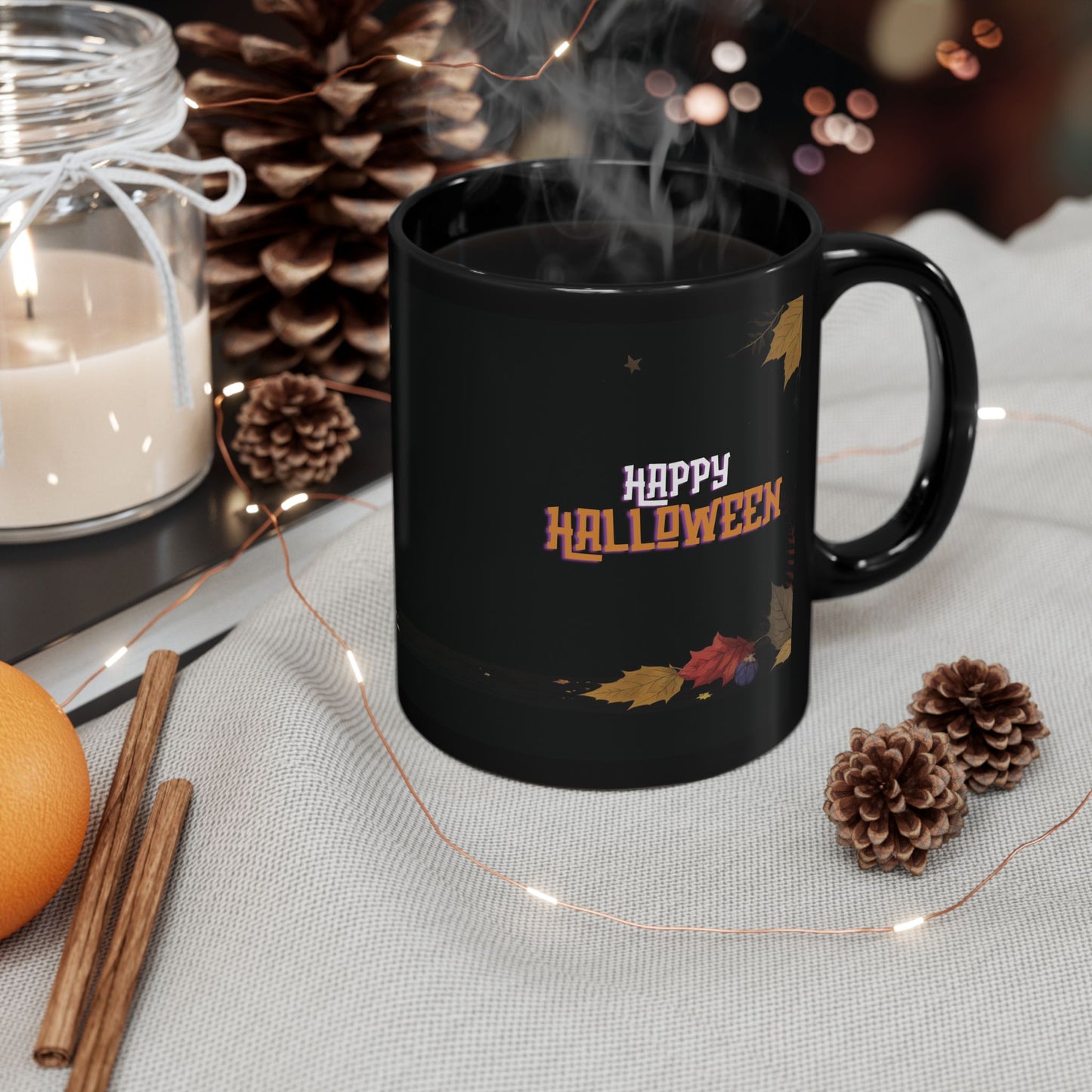 Haunted Pumpkin Latte Mug