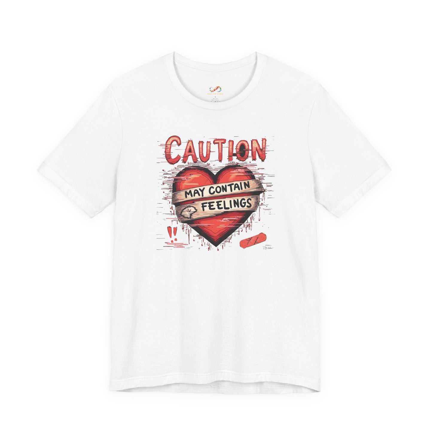 Caution: Feelings Ahead Tee