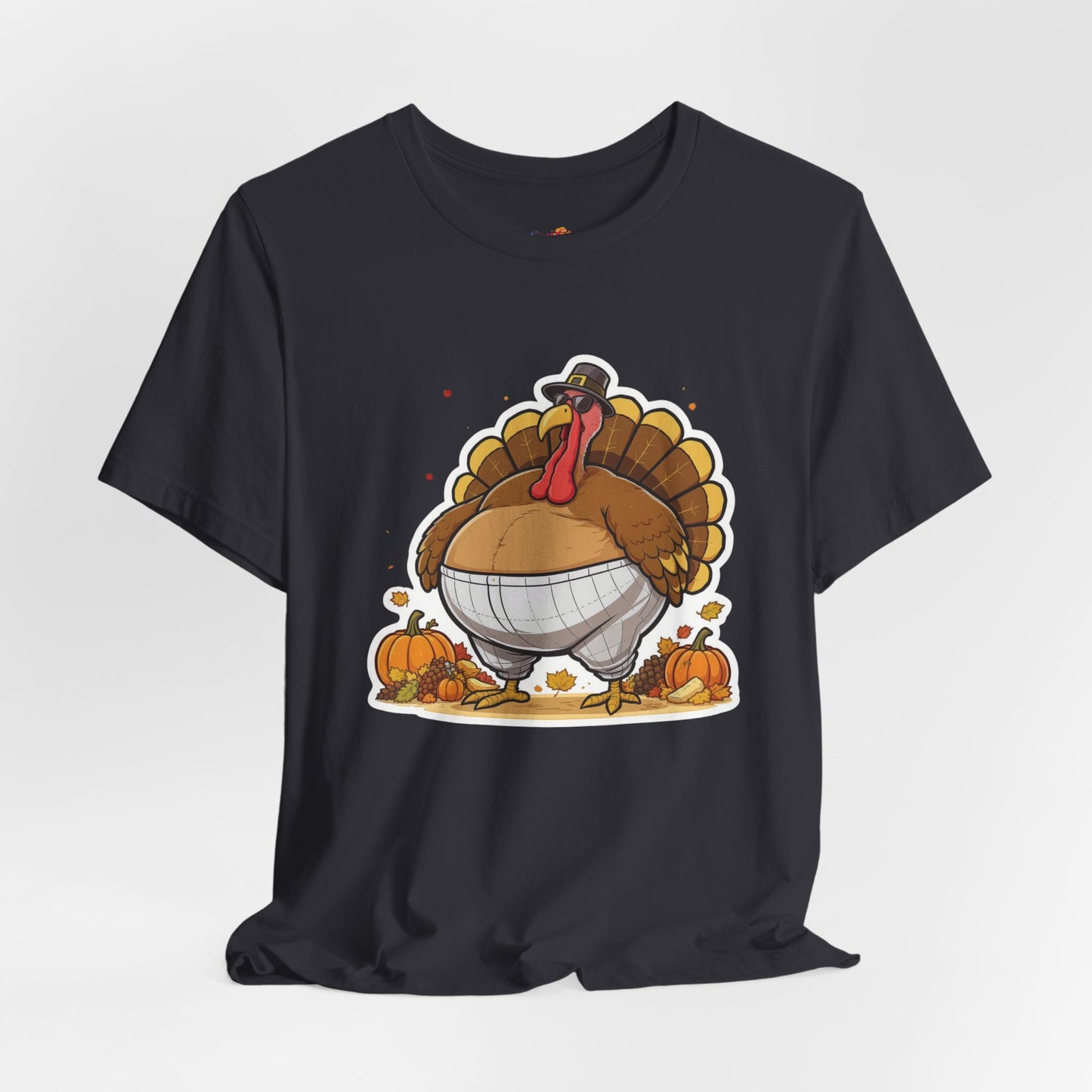 Gobble ‘Til You Wobble Tee – Funny Thanksgiving Turkey Shirt