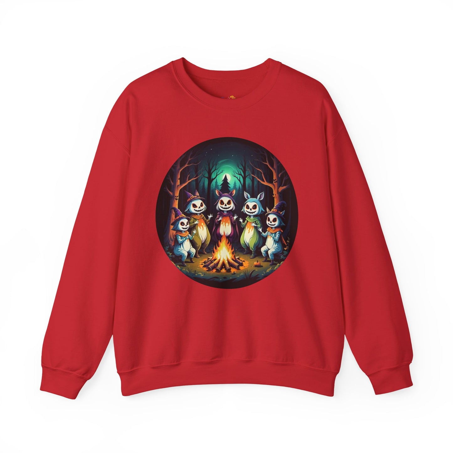 Enchanted Gathering Tee – Whimsical Forest Spirits Halloween Shirt