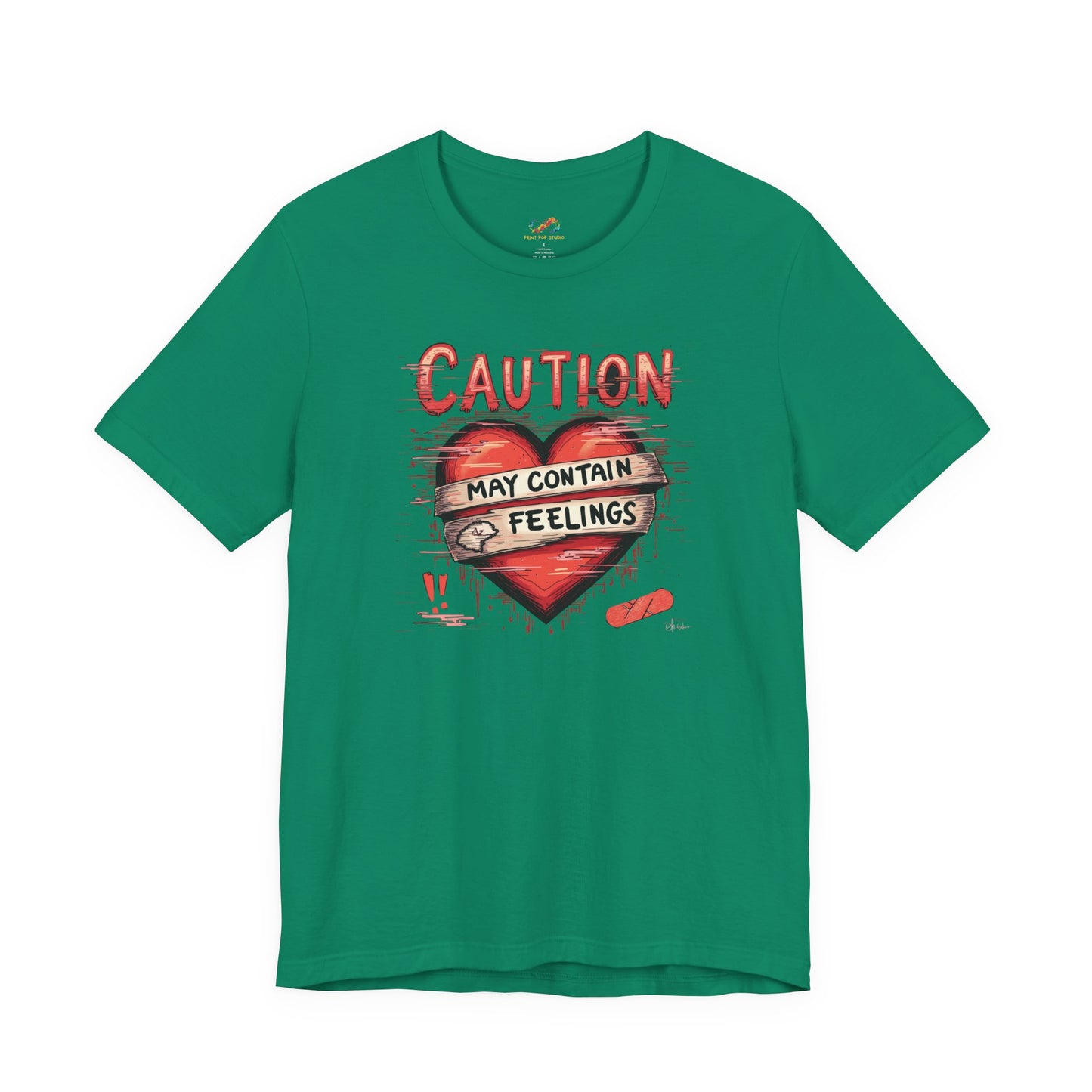 Caution: Feelings Ahead Tee