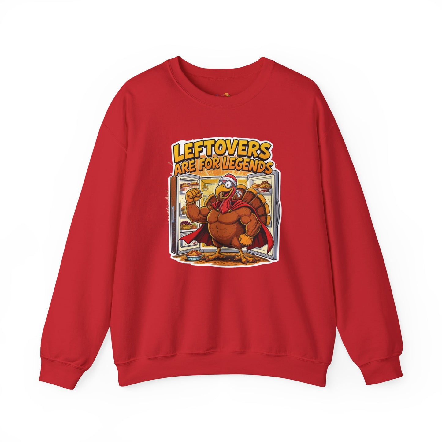 Leftovers Are for Legends Sweatshirt – Funny Thanksgiving Dinner Crewneck
