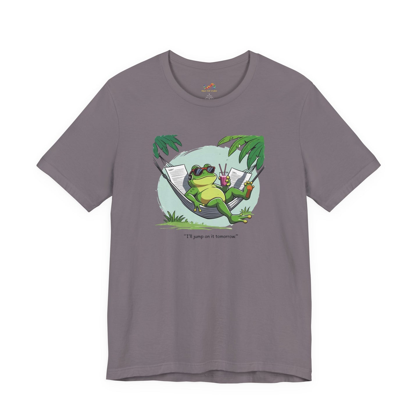 Procrastination Frog Tee