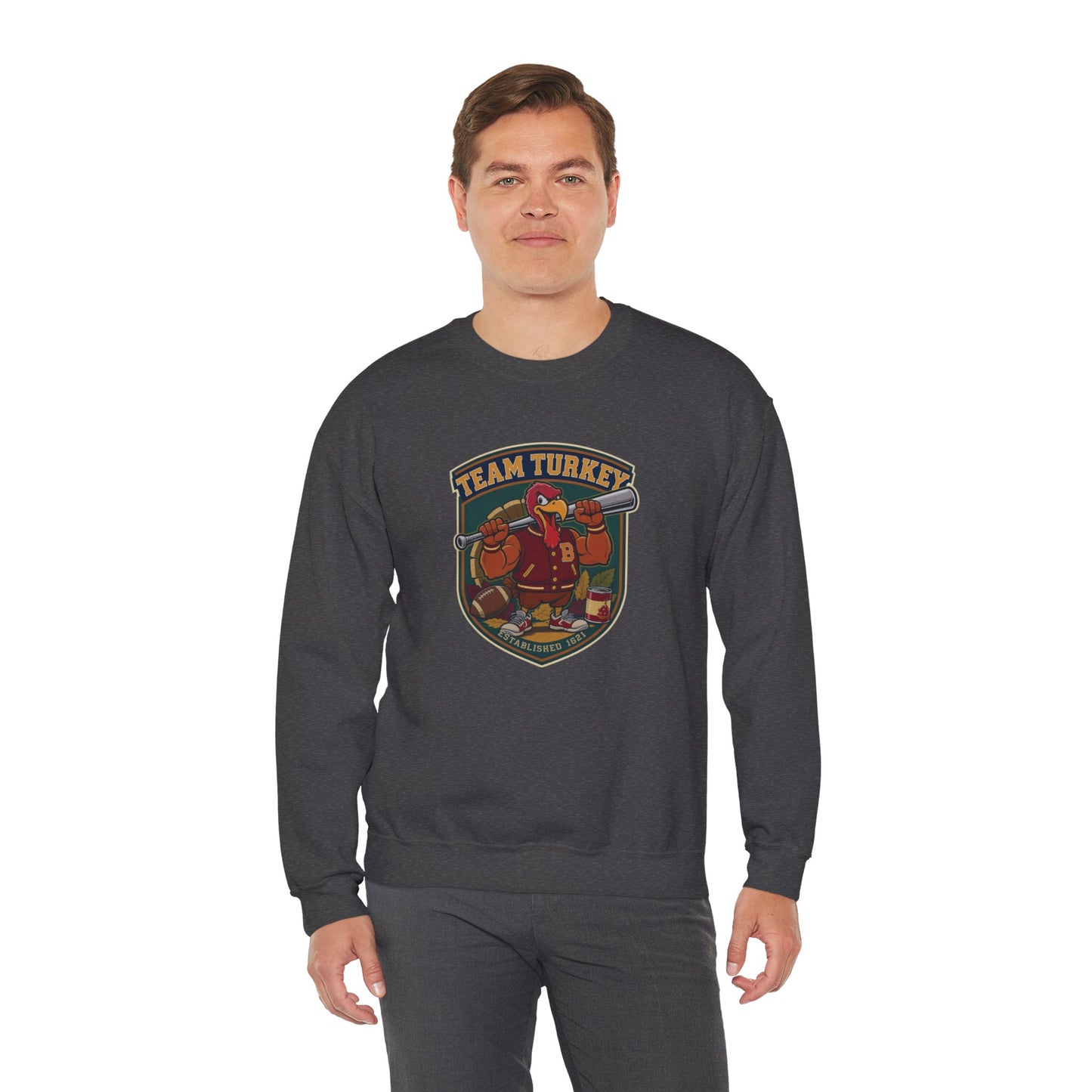 Team Turkey Sweatshirt – Varsity Thanksgiving Edition
