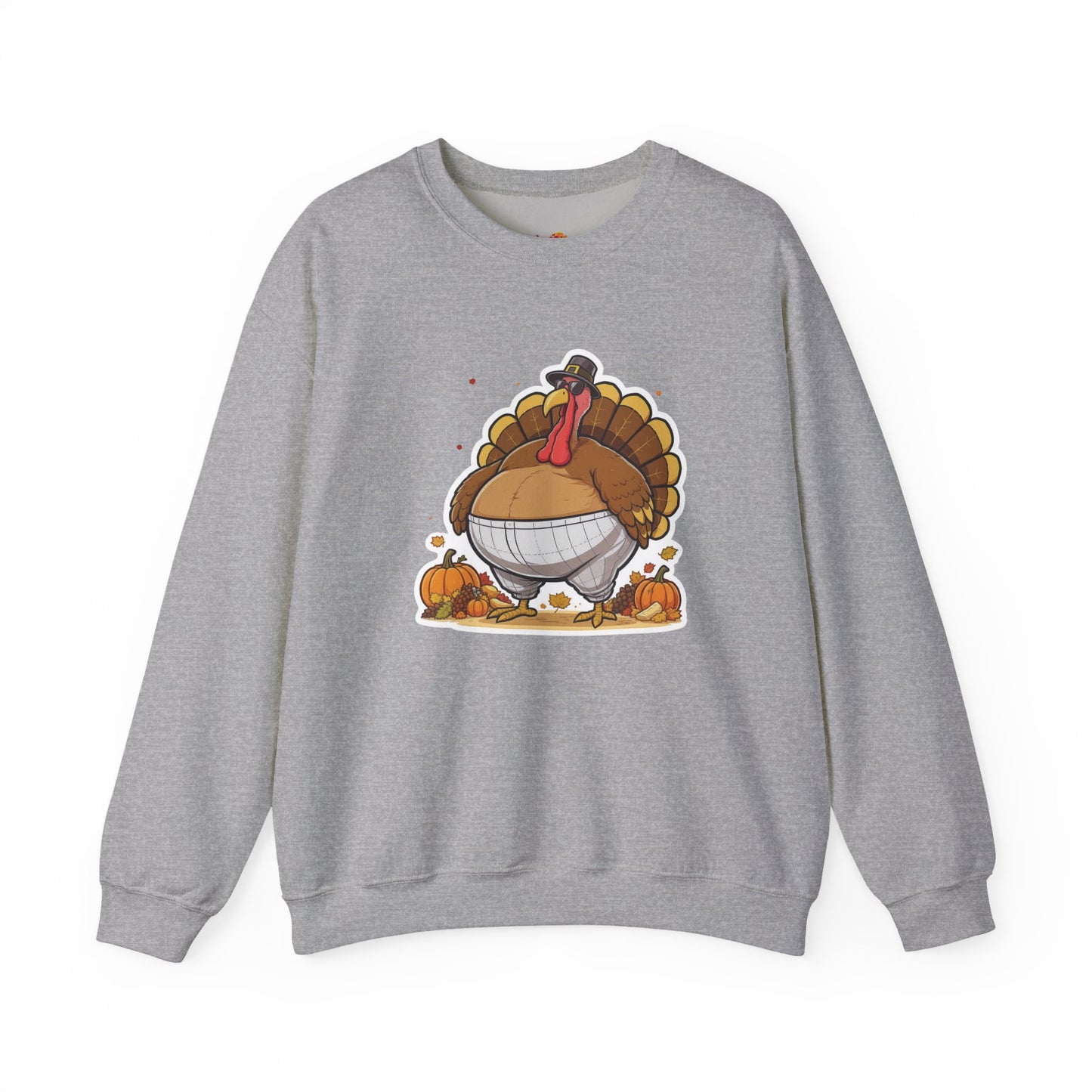 Gobble ‘Til You Wobble Sweatshirt – Funny Thanksgiving Turkey Sweater