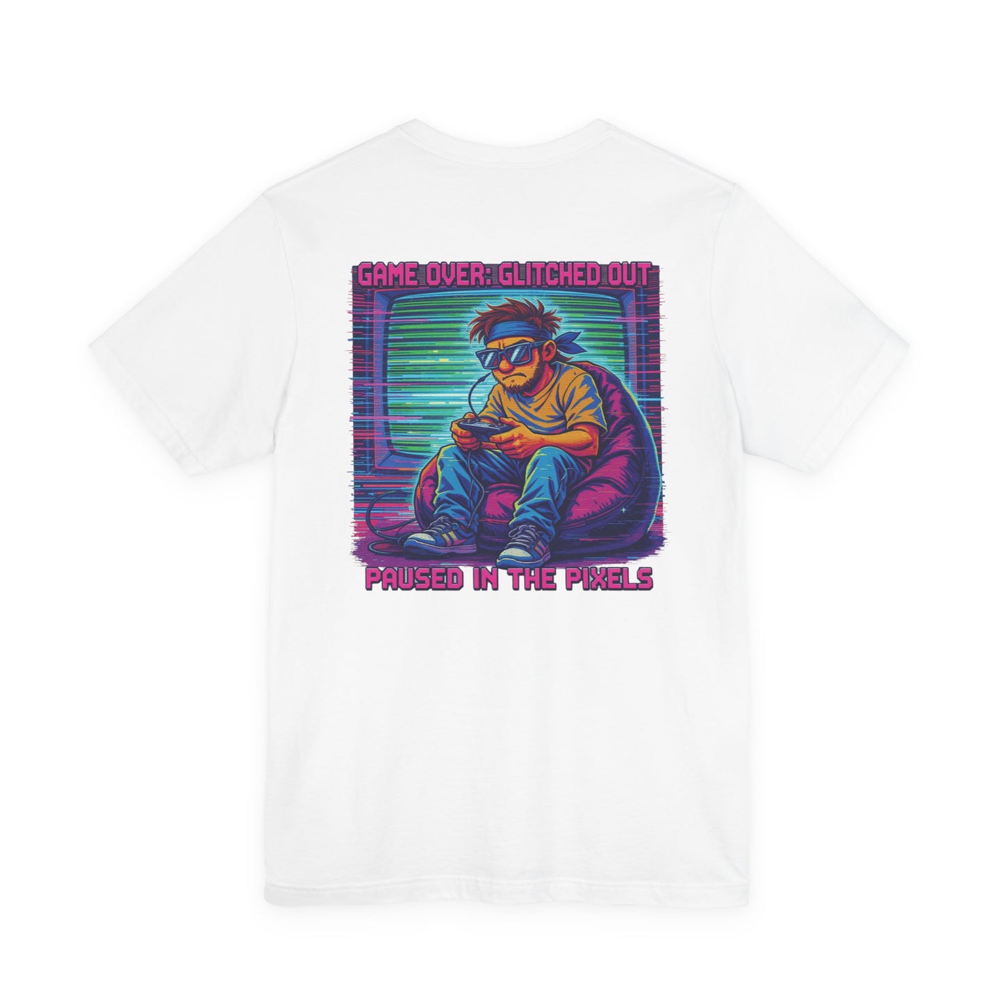 Glitch Gamer Print Tee
