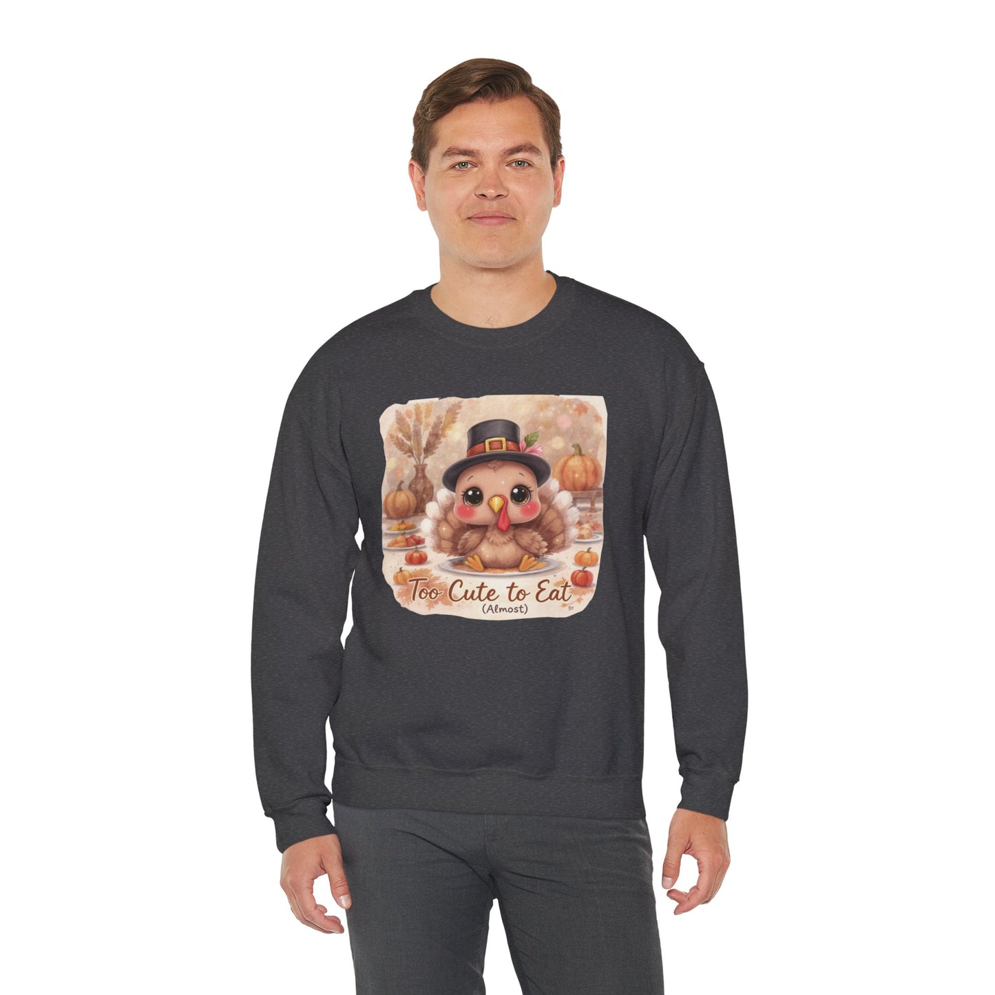 Too Cute to Eat (Almost) Toddler & Kids Thanksgiving Tee