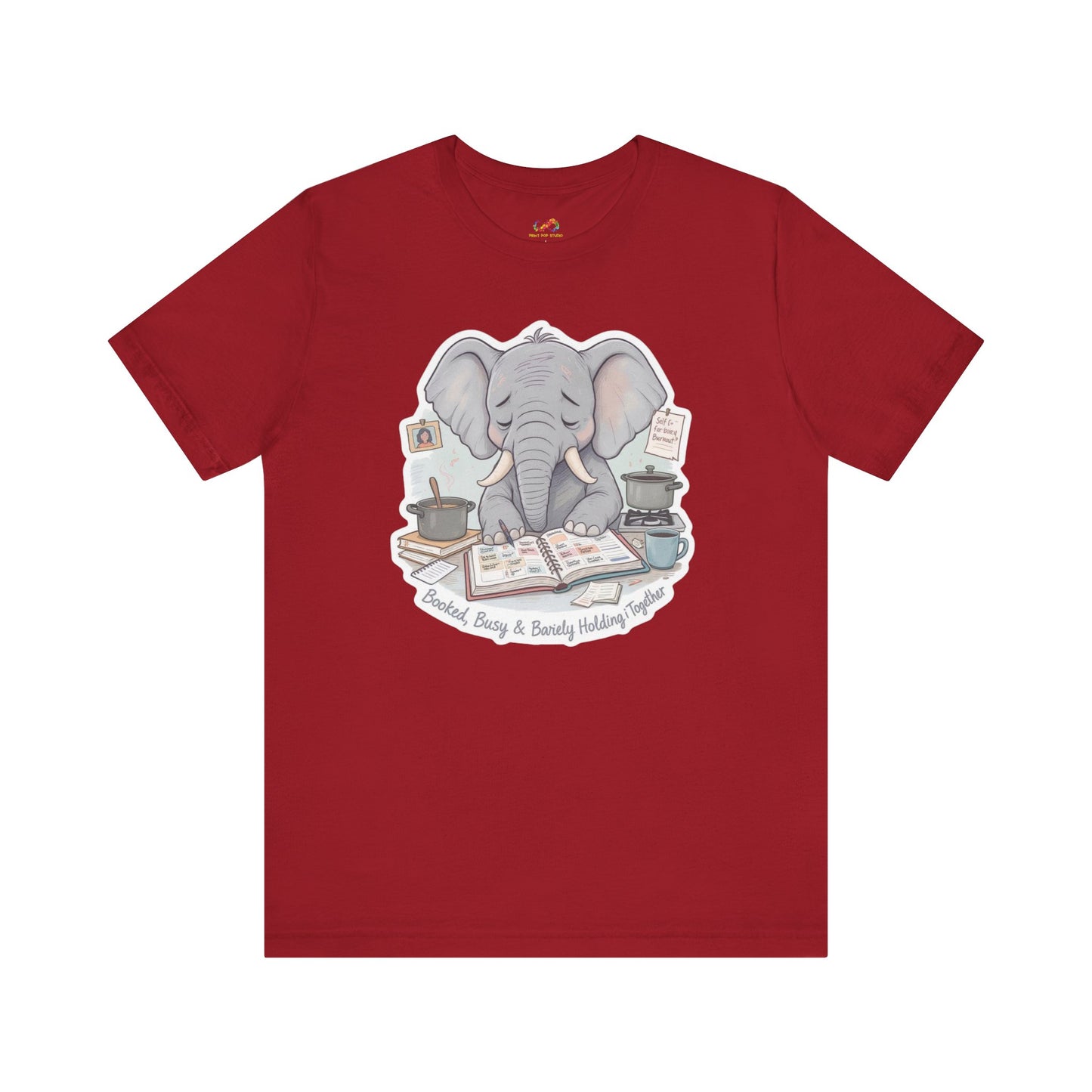 Emotionally Booked Elephant Tee