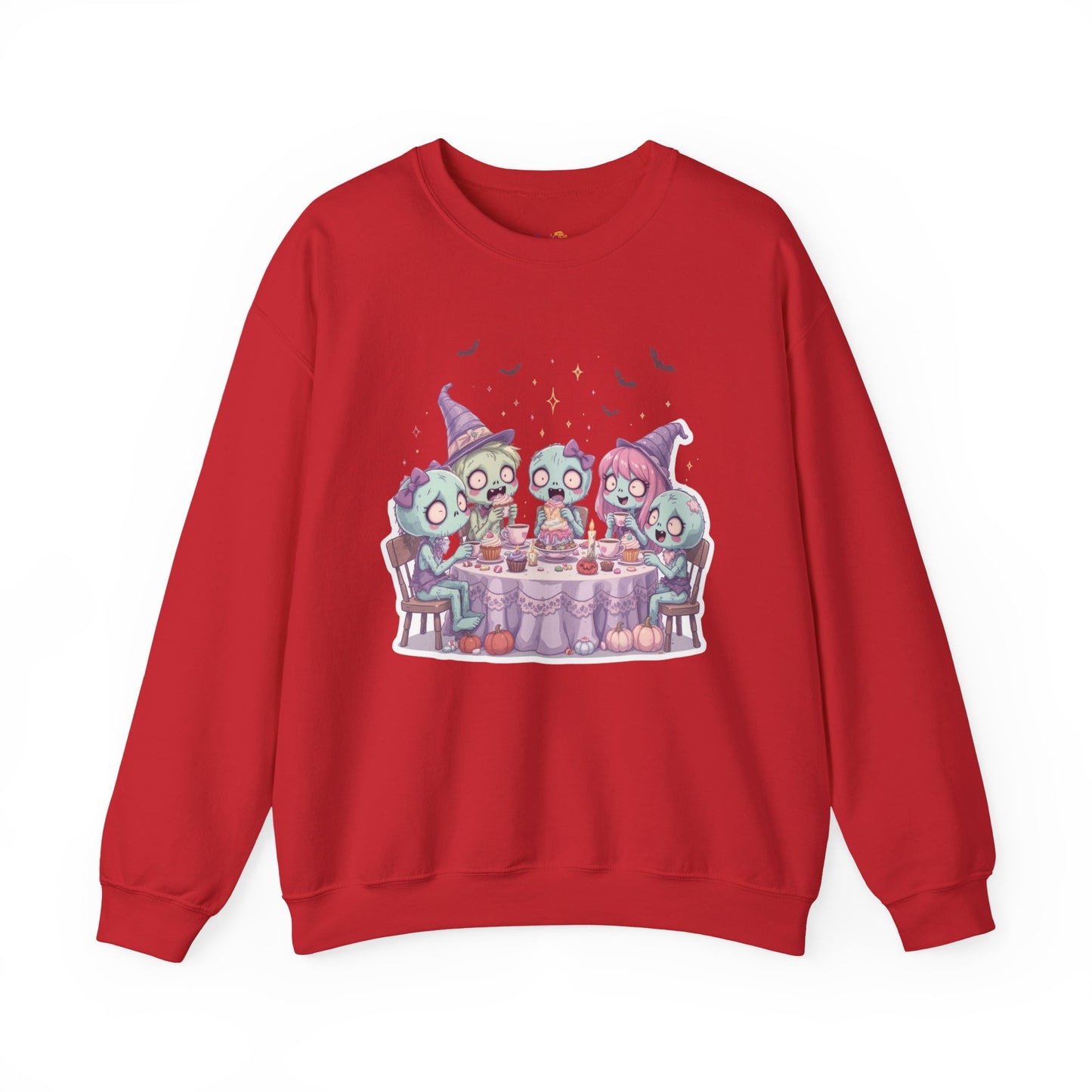 Undead but Sweet Sweatshirt – Pastel Zombie Halloween Cozy