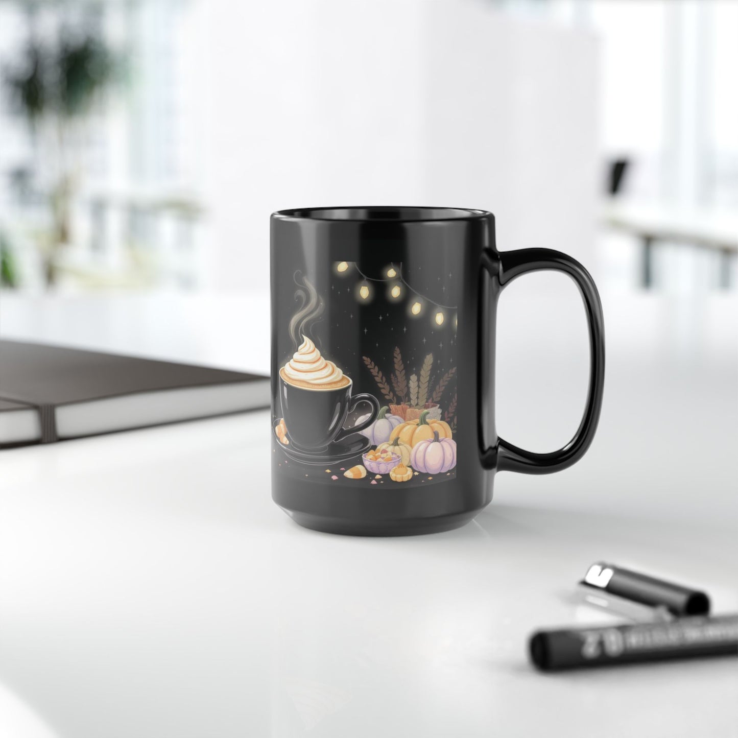 Candy Corn Cappuccino Mug