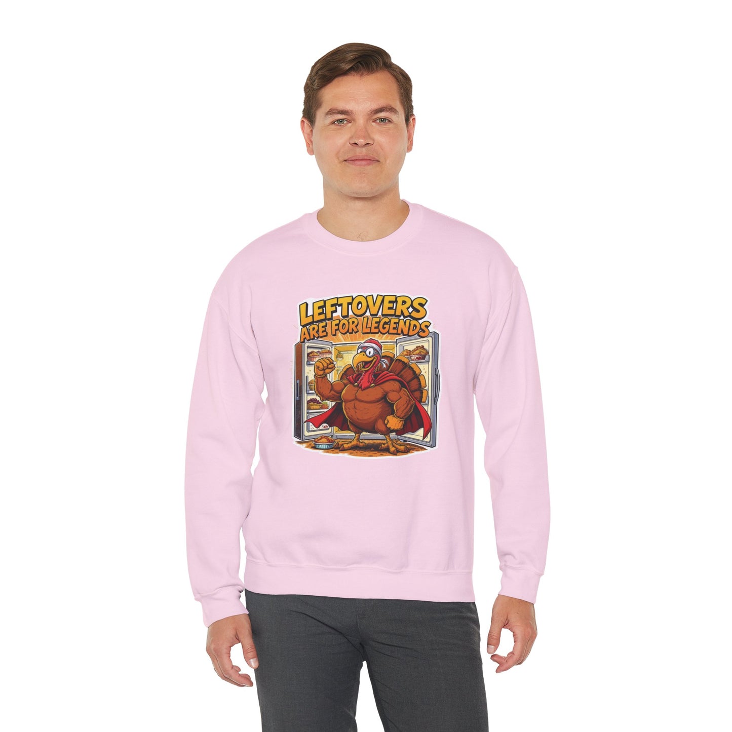 Leftovers Are for Legends Sweatshirt – Funny Thanksgiving Dinner Crewneck