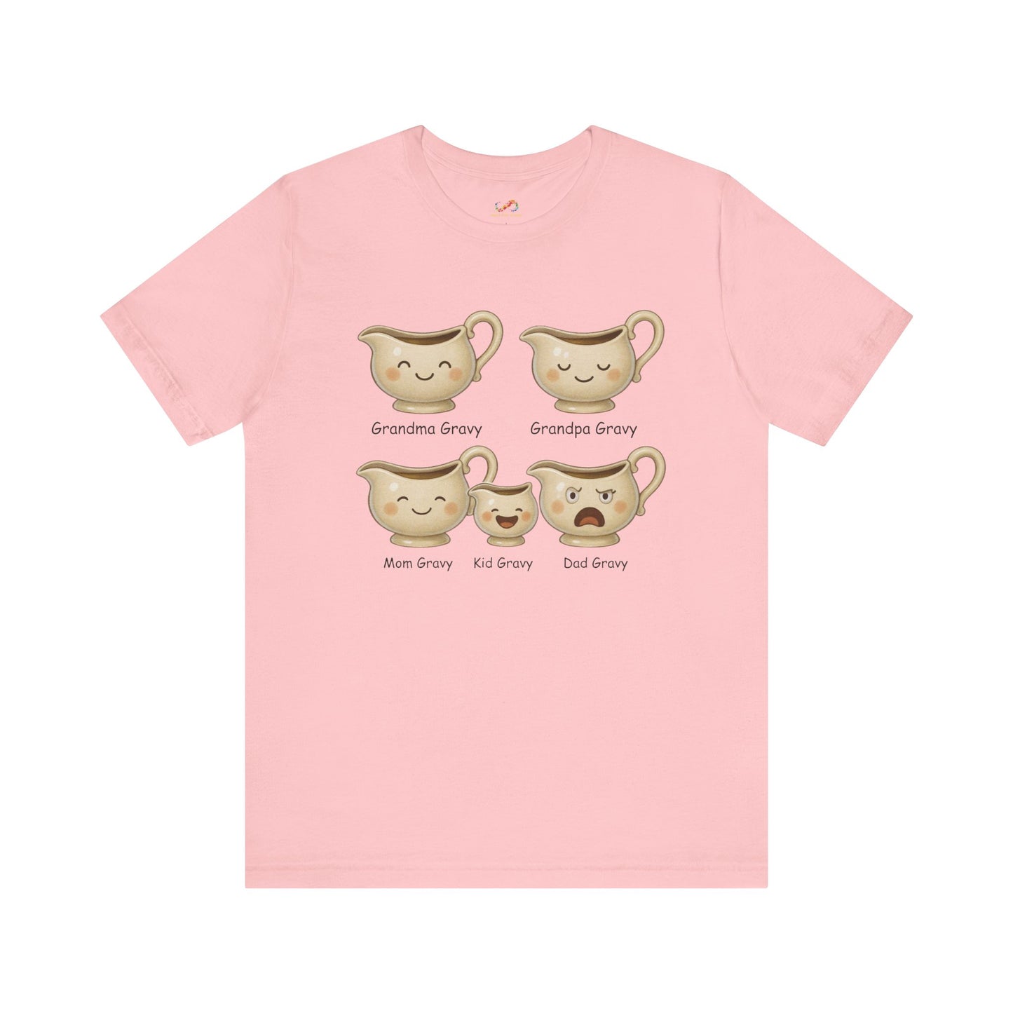 Gravy Squad Tee – Cute Family of Gravy Boats Graphic