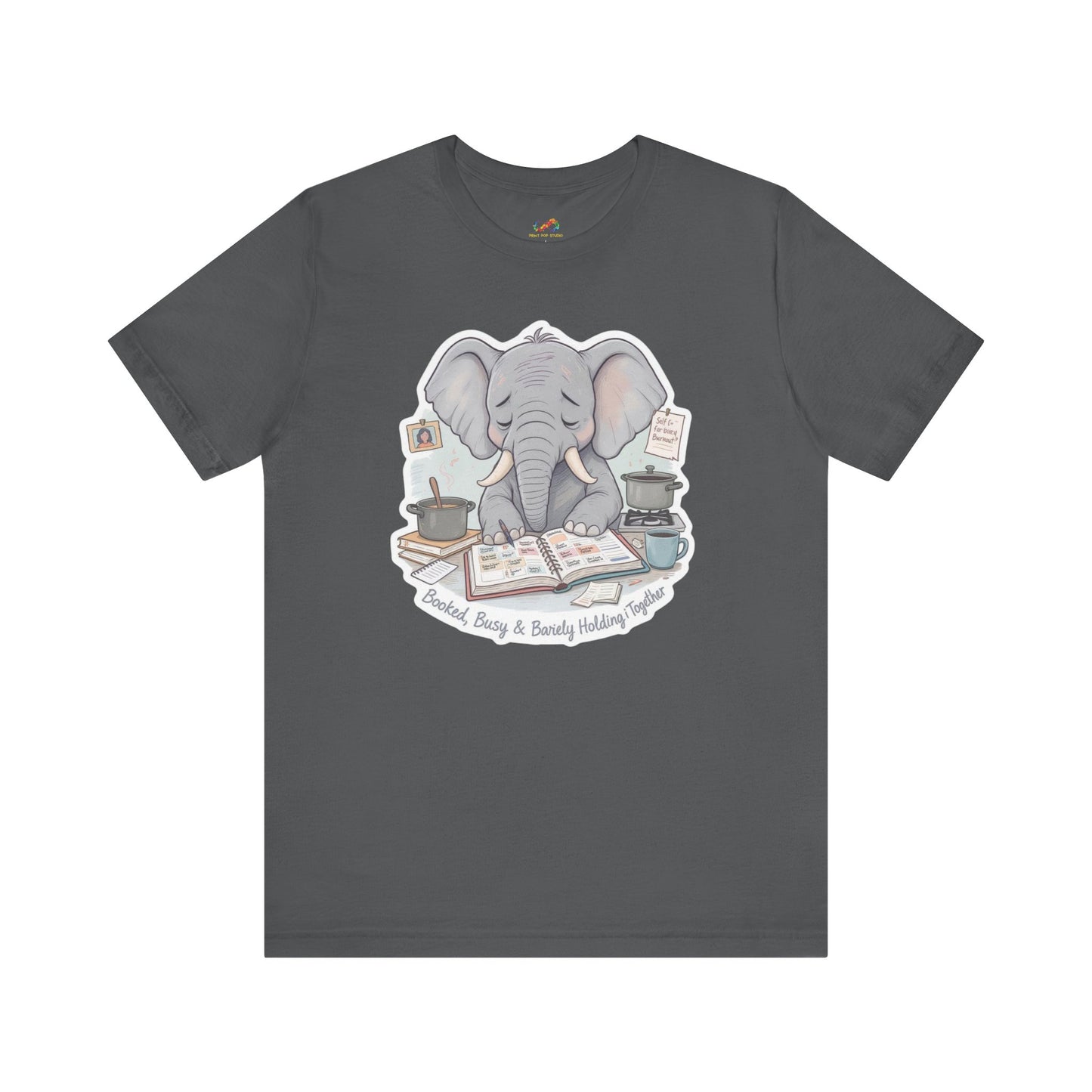 Emotionally Booked Elephant Tee