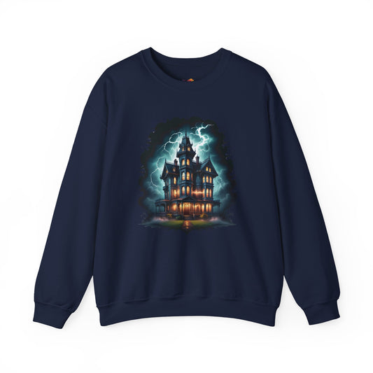 The Manor of Midnight Sweatshirt – Gothic Victorian Haunted Mansion Shirt