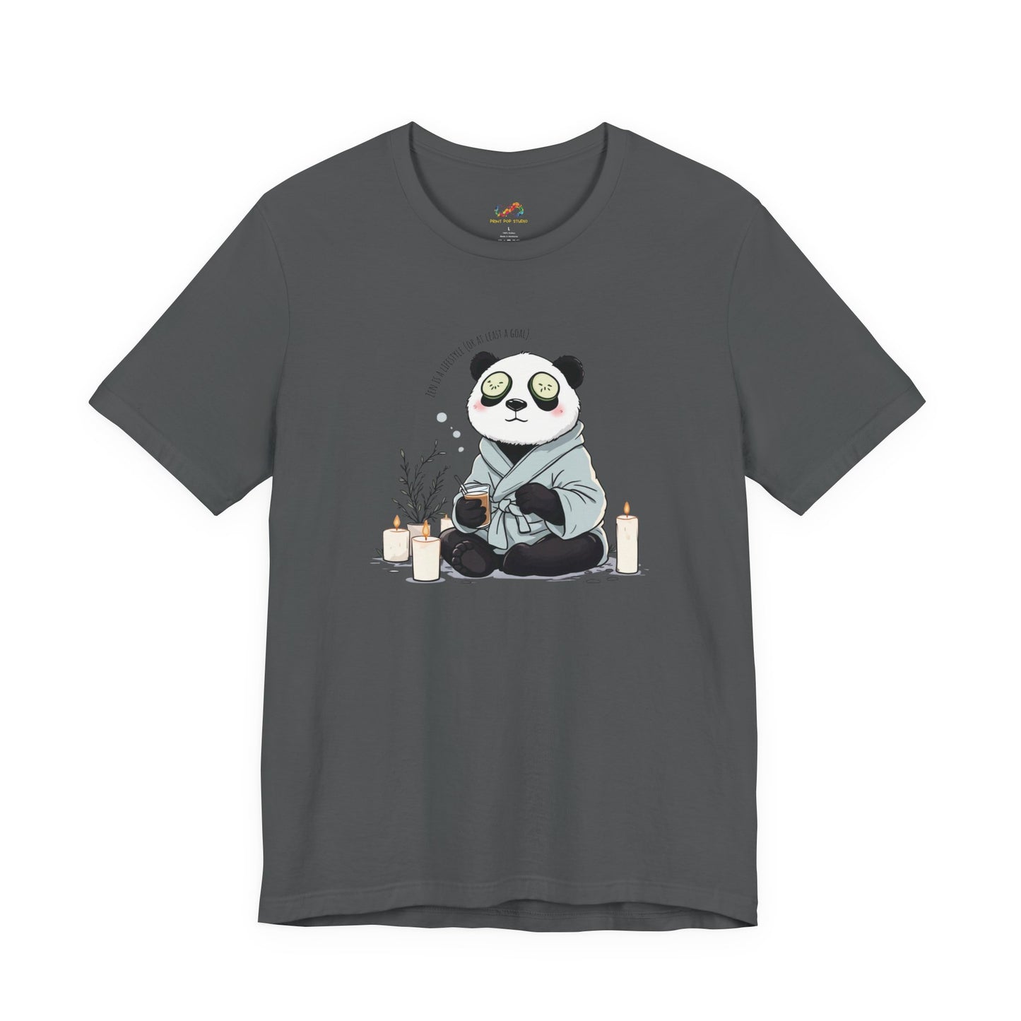 Self-Care Panda Tee