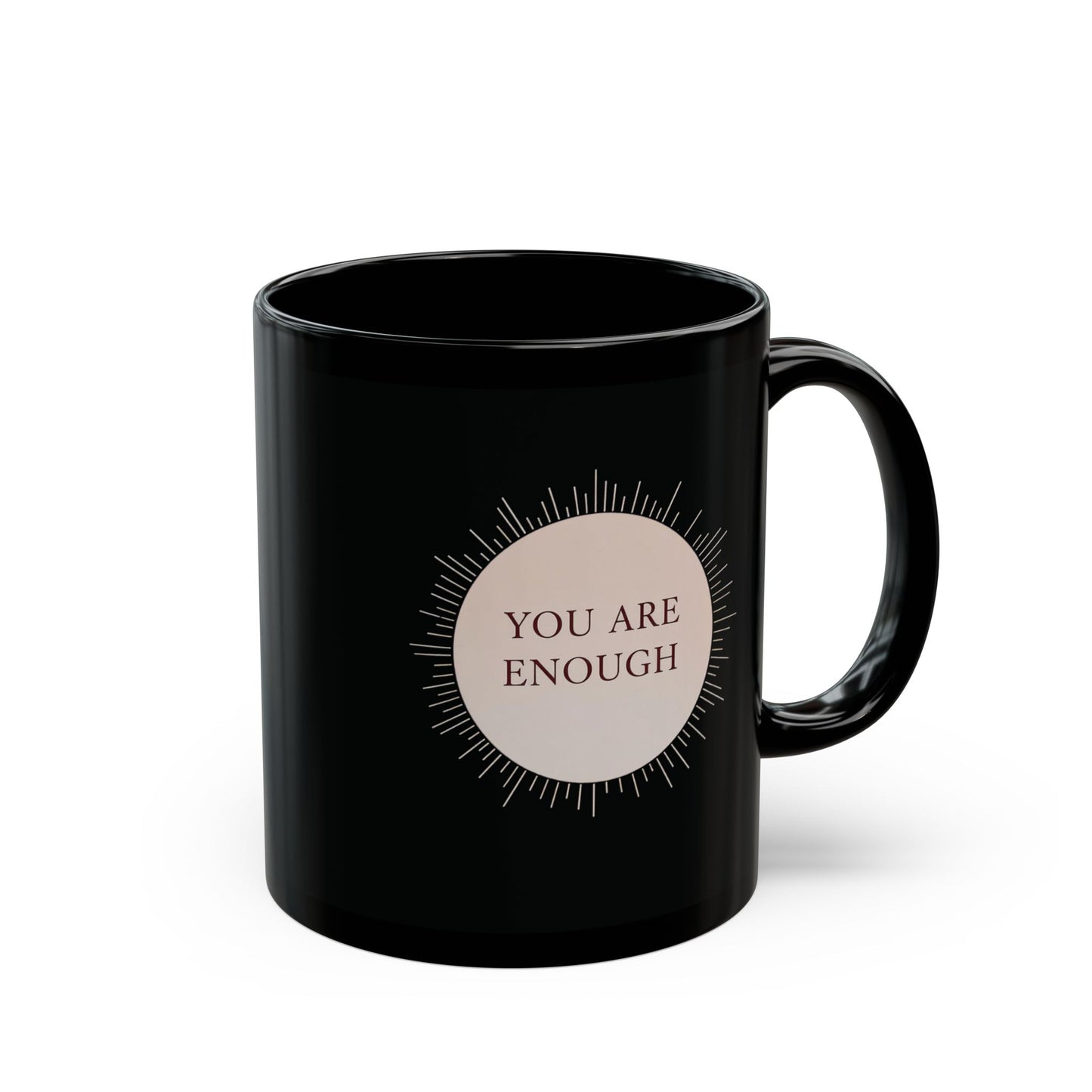 You Are Enough – Minimalist Affirmation Mug