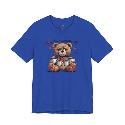 Overcaffeinated Teddy Tee