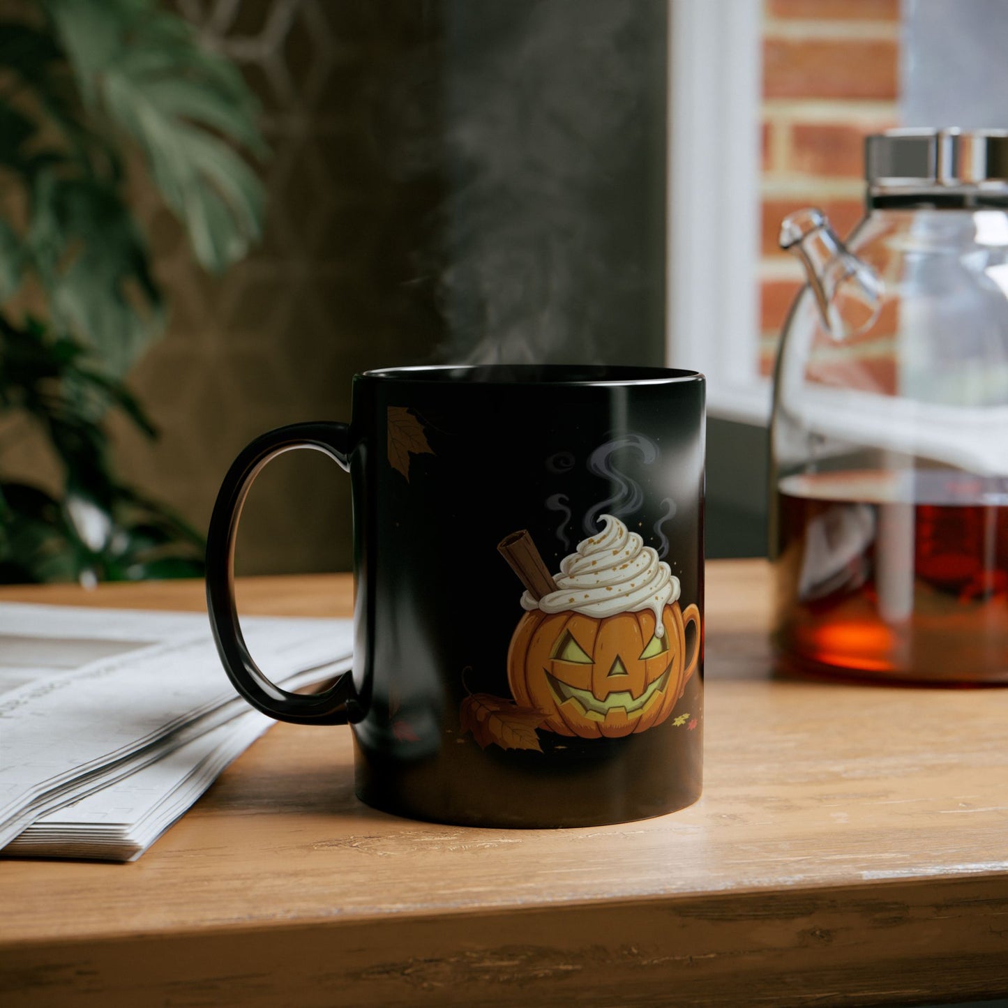 Haunted Pumpkin Latte Mug