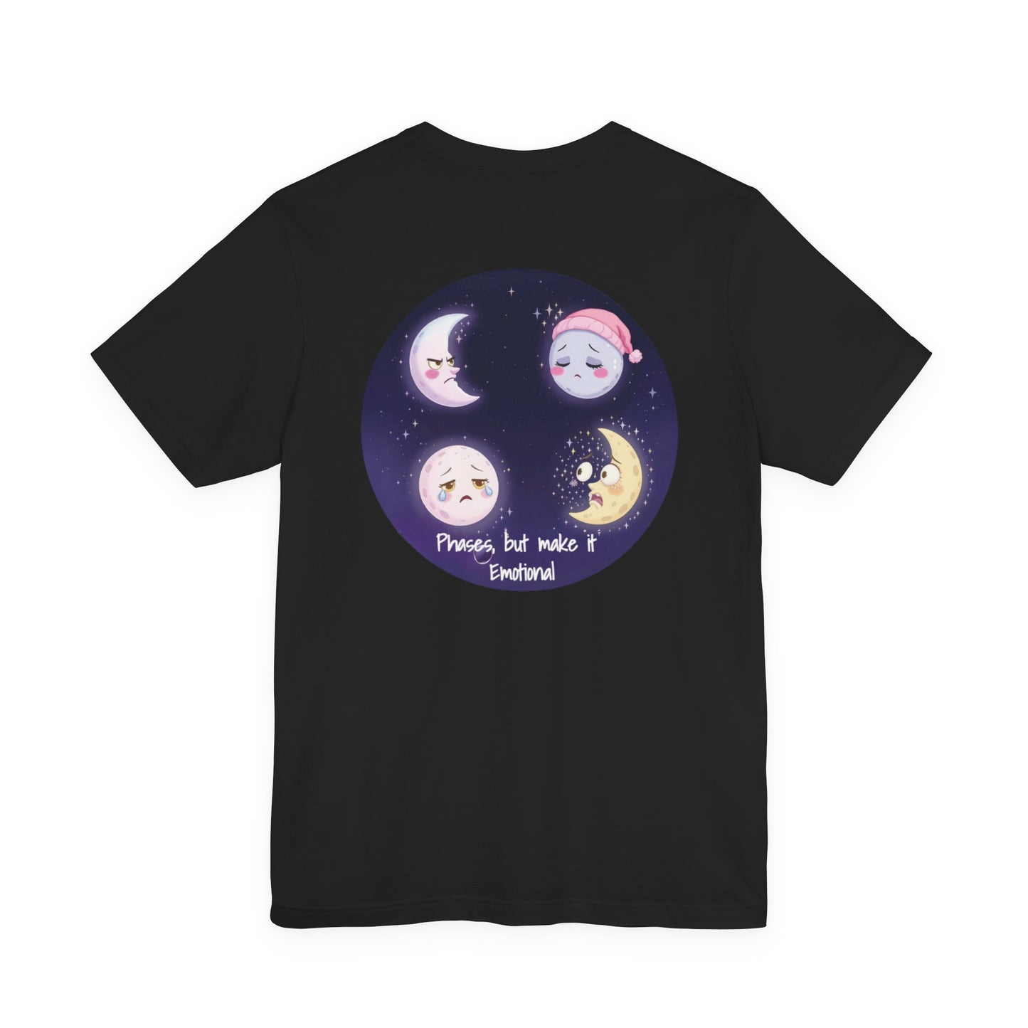 Whimsical Moon Characters Tee