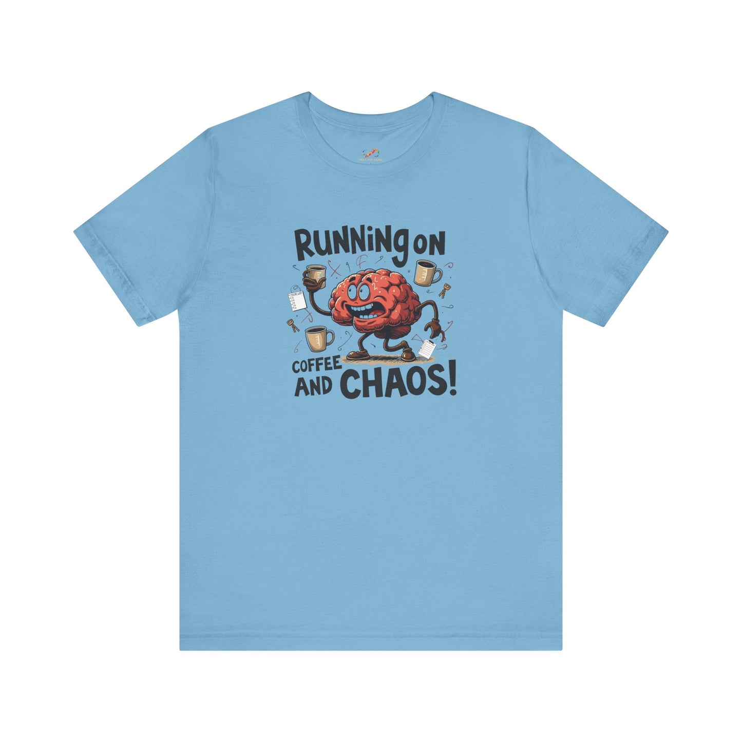 Coffee & Chaos Brain Tee