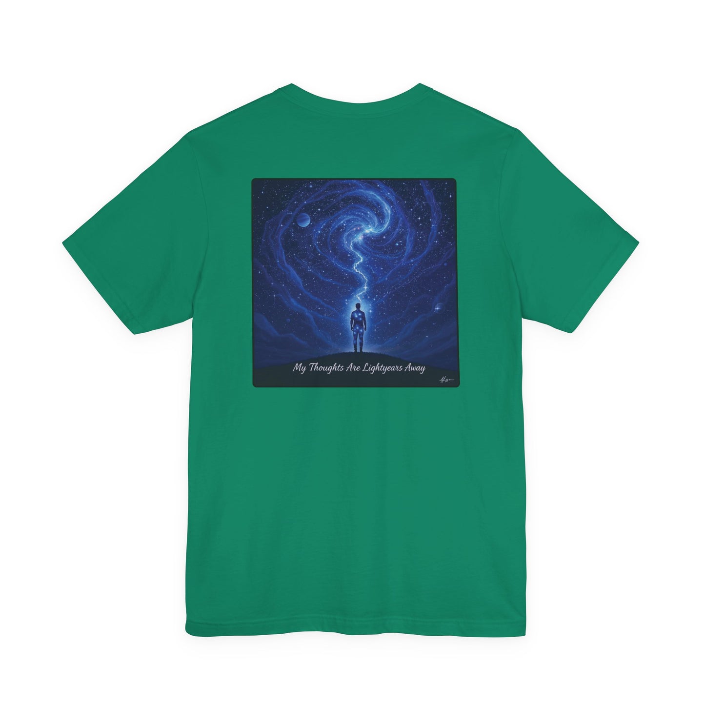 My Thoughts Are Lightyears Away – Cosmic Reflection Tee