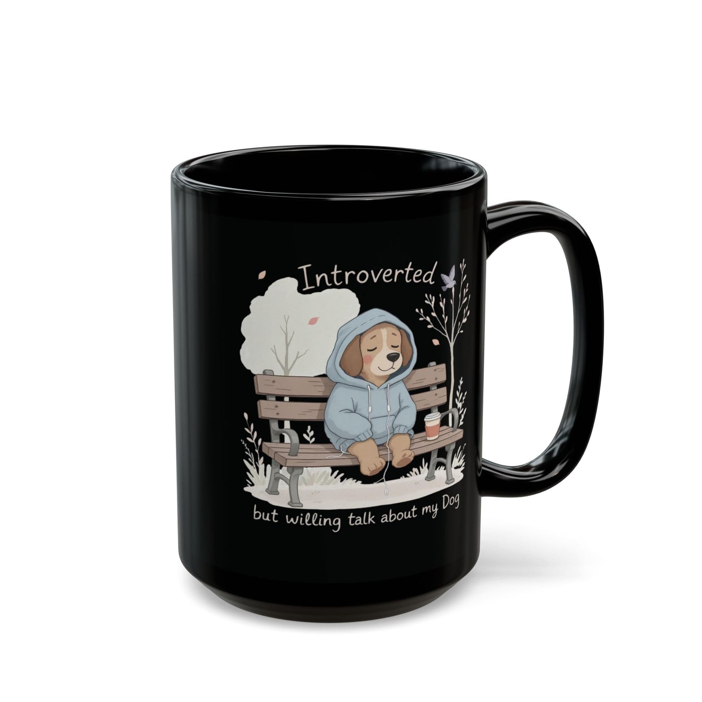Introverted but Willing to Talk About My Dog — Indie Pup Mug