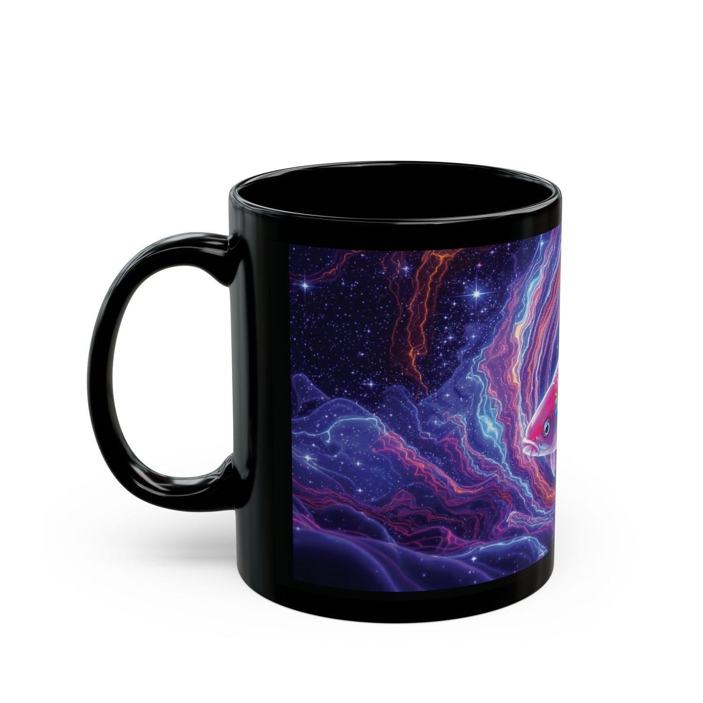 Cosmic Rainbow Koi Mug