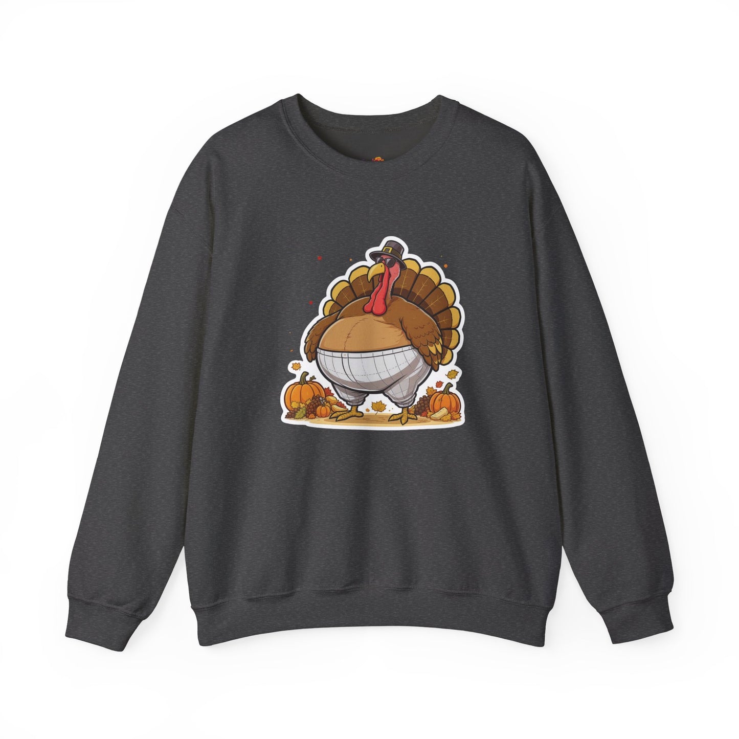 Gobble ‘Til You Wobble Sweatshirt – Funny Thanksgiving Turkey Sweater