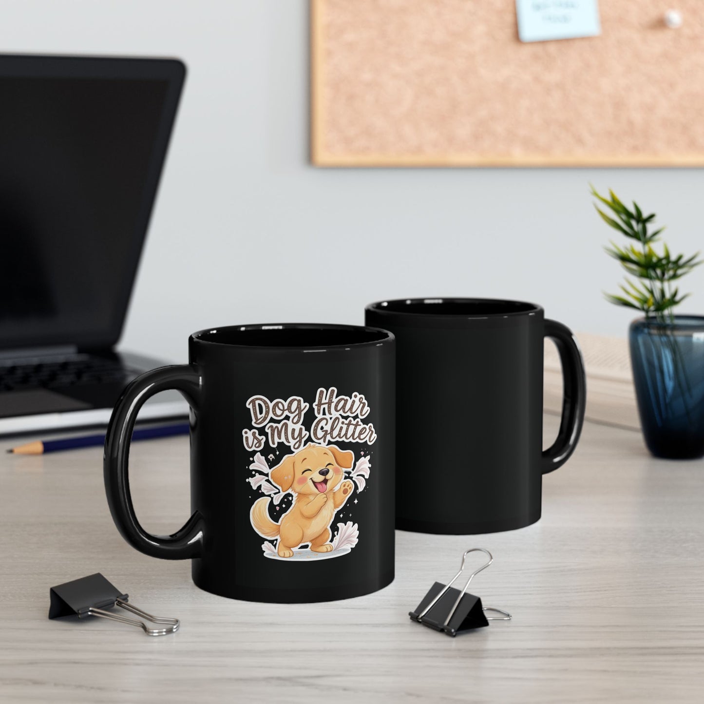Dog Hair is My Glitter Mug