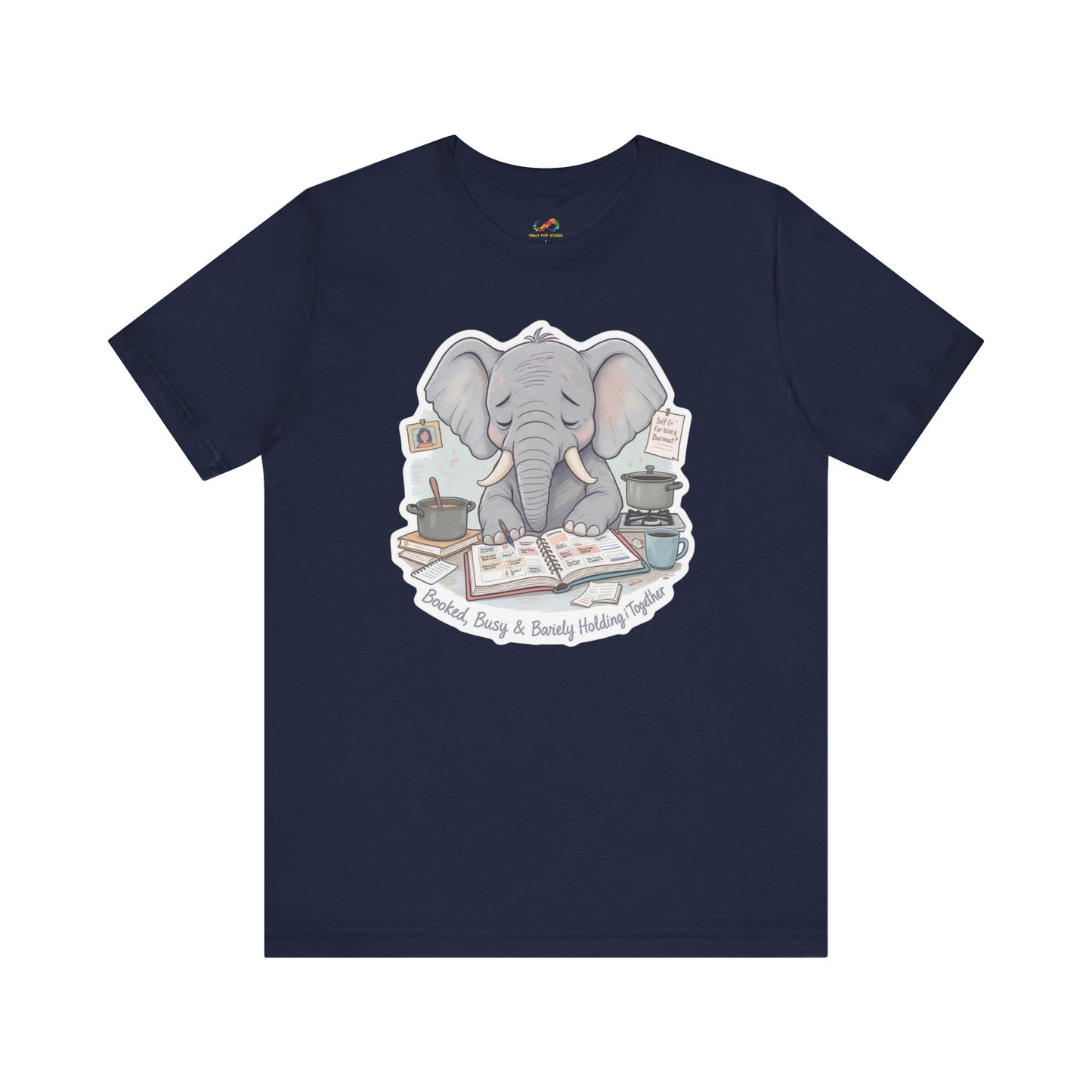 Emotionally Booked Elephant Tee