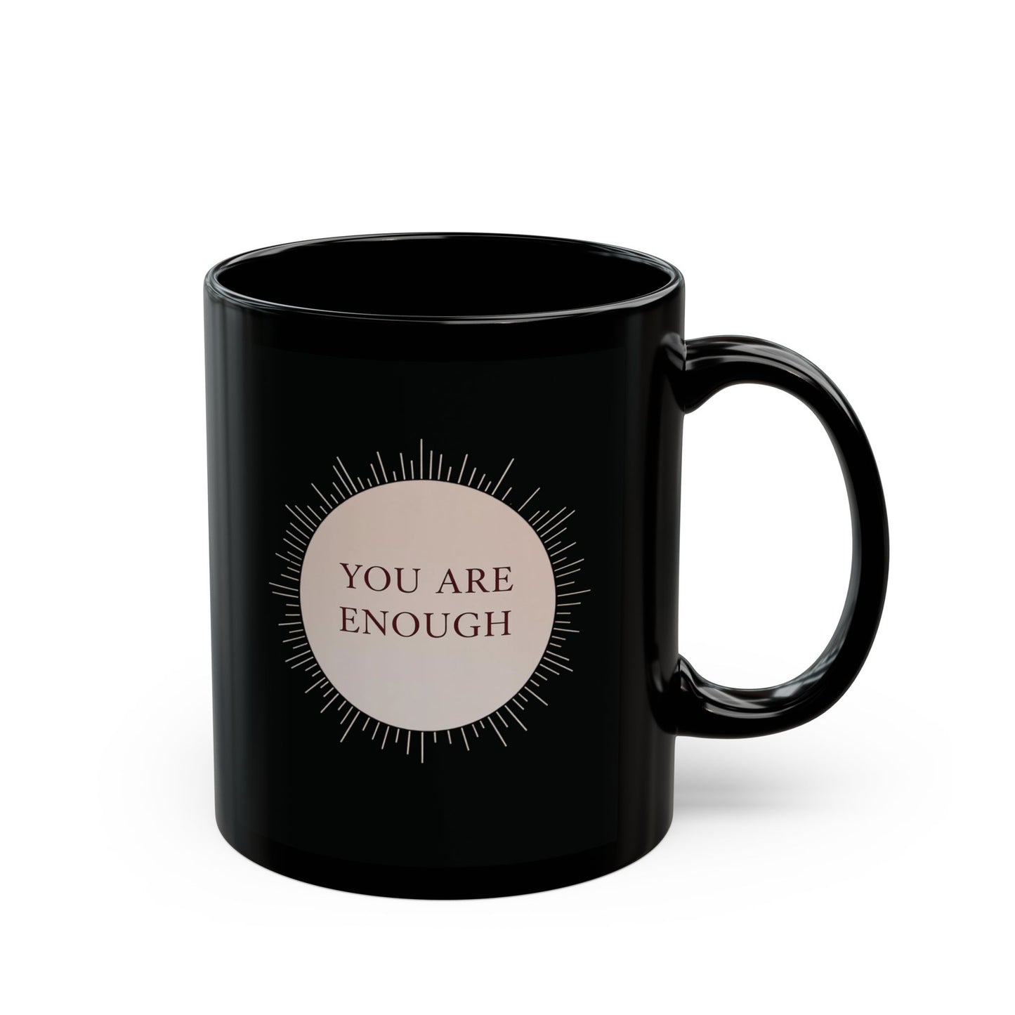 You Are Enough – Minimalist Affirmation Mug