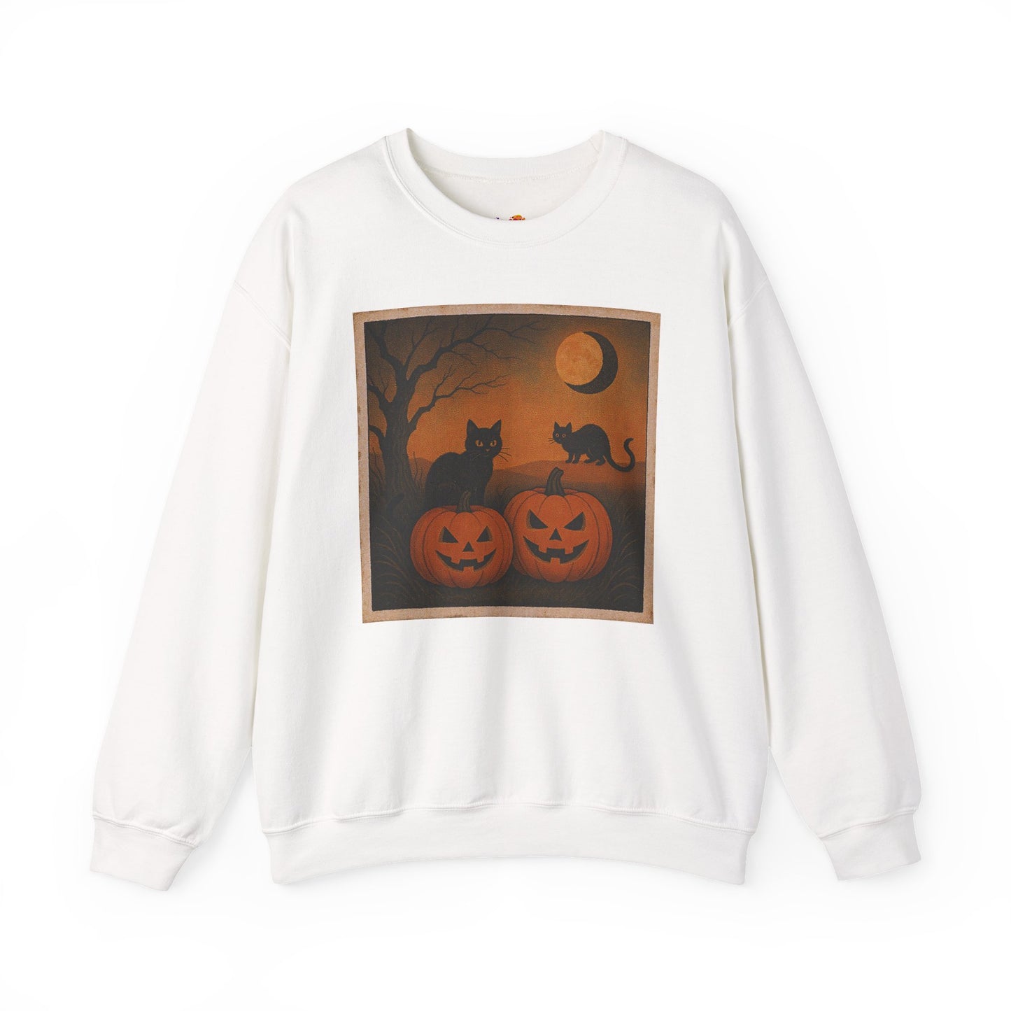 Pumpkins & Postcards Sweatshirt – Vintage Halloween Pullover